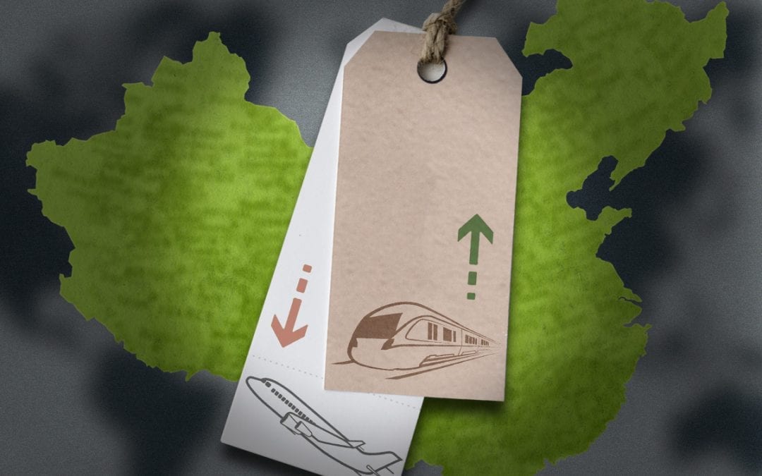 Hogesnelheidstrein als alternatief voor vliegen?
