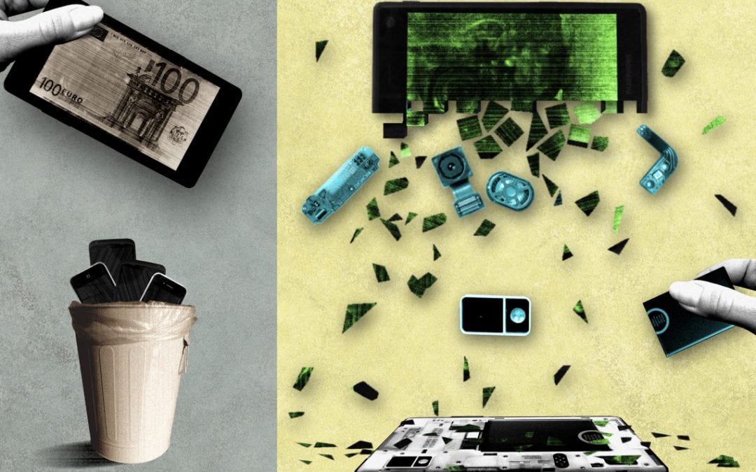 Wie volgt het voorbeeld van de Fairphone?