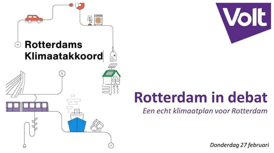 Rotterdam in Debat: een echt Klimaatplan voor Rotterdam