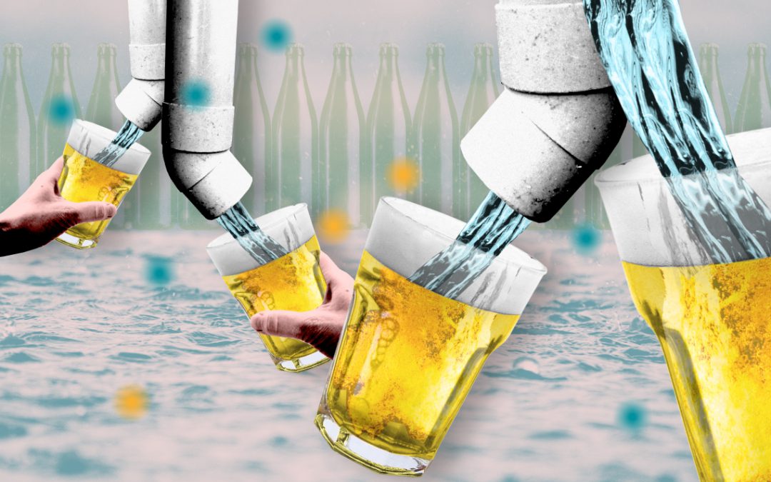 Biertjes brouwen van regenwater